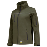 Tricorp Softshell Luxe Dames 402009 Dark Slate Gray Jassen Army / XS,Army / S,Army / M,Army / L,Army / XL,Army / XXL,Army / 3XL