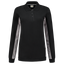 Tricorp Polosweater Bicolor Dames 302002 Black Sweaters BlackGrey / XS,BlackGrey / S,BlackGrey / M,BlackGrey / L,BlackGrey / XL,BlackGrey / XXL,BlackGrey / 3XL