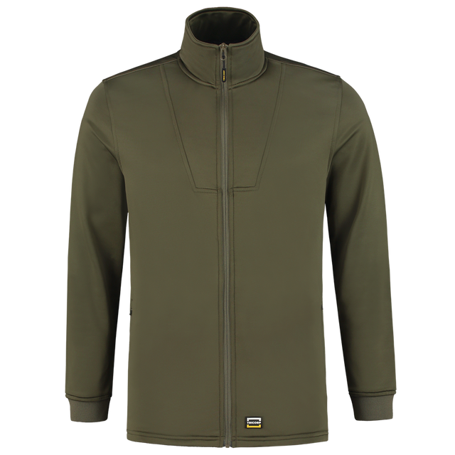 Tricorp Fleece Vest Interlock 302010 Dark Olive Green Sweaters Army / XS,Army / M,Army / S,Army / L,Army / XL,Army / XXL,Army / 3XL