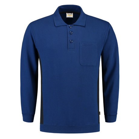 Tricorp Polosweater Bicolor 302001 Midnight Blue Sweaters RoyalblueNavy / XS,RoyalblueNavy / S,RoyalblueNavy / M,RoyalblueNavy / L,RoyalblueNavy / XL,RoyalblueNavy / XXL,RoyalblueNavy / 3XL