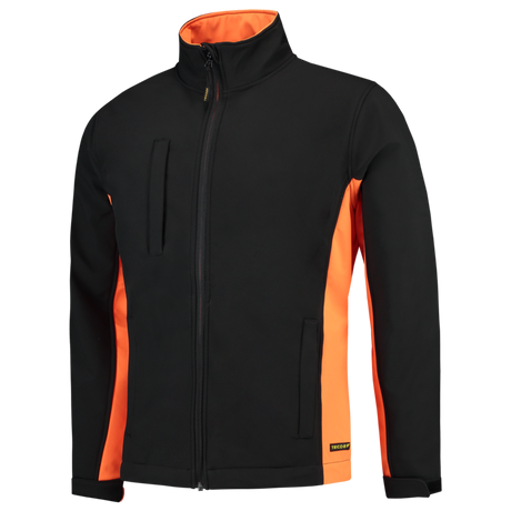 Tricorp Softshell Bicolor 402002 Black Jassen BlackOrange / XS,BlackOrange / S,BlackOrange / M,BlackOrange / L,BlackOrange / XL,BlackOrange / XXL,BlackOrange / 3XL