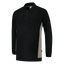 Tricorp Polosweater Bicolor Borstzak 302001 Black Sweaters BlackGrey / XS,BlackGrey / S,BlackGrey / M,BlackGrey / L,BlackGrey / XL,BlackGrey / XXL,BlackGrey / 3XL