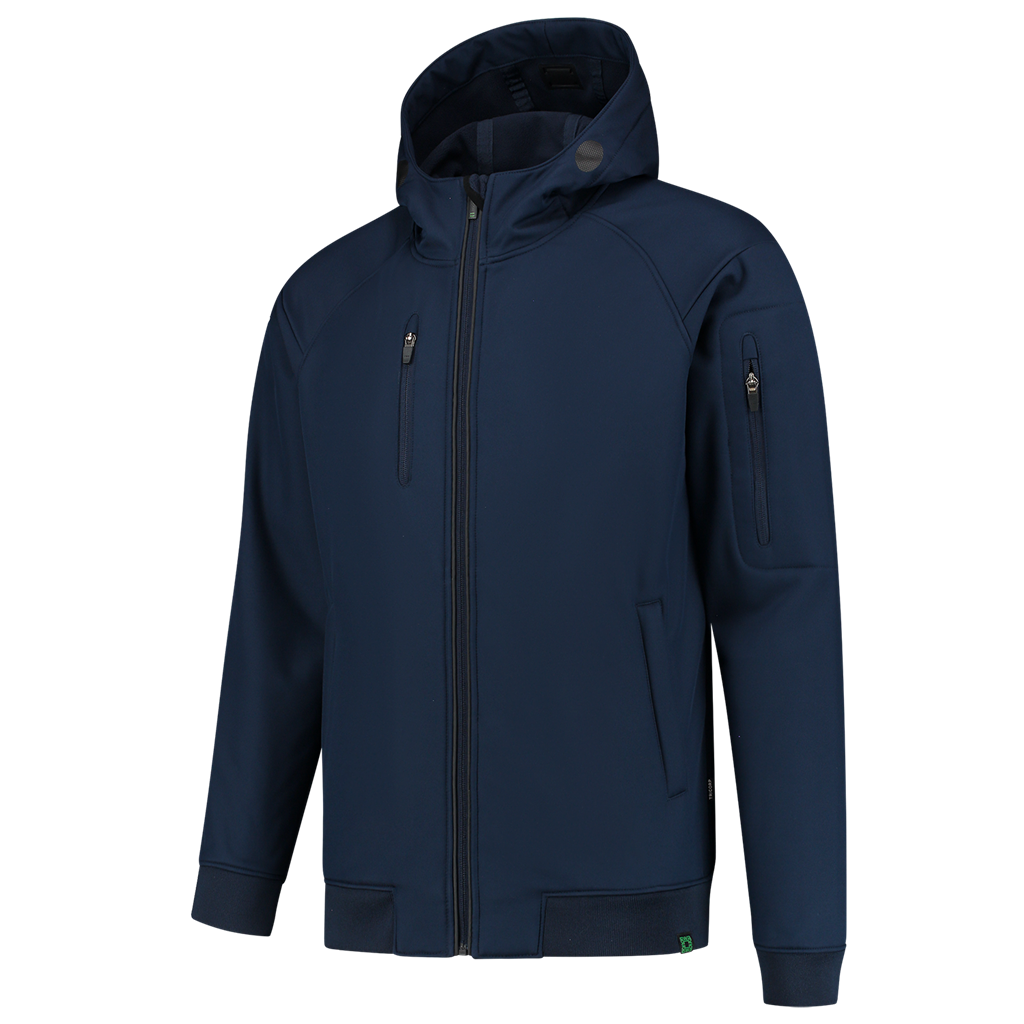 Tricorp Softshell Bomber Capuchon RE2050 402704 Dark Slate Gray Jassen Ink / XS,Ink / S,Ink / M,Ink / L,Ink / XL,Ink / XXL,Ink / 3XL