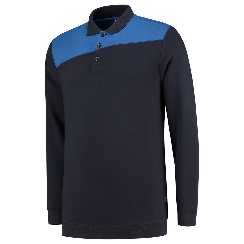 Tricorp Polosweater Bicolor Naden 302004 Dark Slate Gray Sweaters NavyRoyalblue / XS,NavyRoyalblue / S,NavyRoyalblue / M,NavyRoyalblue / L,NavyRoyalblue / XL,NavyRoyalblue / XXL,NavyRoyalblue / 3XL,NavyRoyalblue / 4XL