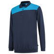 Tricorp Polosweater Bicolor Naden 302004 Dark Slate Gray Sweaters InkTurquoise / XS,InkTurquoise / S,InkTurquoise / M,InkTurquoise / L,InkTurquoise / XL,InkTurquoise / XXL,InkTurquoise / 3XL,InkTurquoise / 4XL