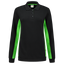 Tricorp Polosweater Bicolor Dames 302002 Black Sweaters BlackLime / XS,BlackLime / S,BlackLime / M,BlackLime / L,BlackLime / XL,BlackLime / XXL,BlackLime / 3XL