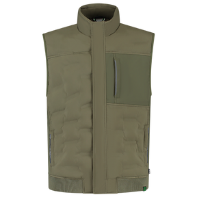Tricorp Puffer Bodywarmer Rewear 402710 Dim Gray Bodywarmers Army / XS,Army / S,Army / M,Army / L,Army / XL,Army / XXL,Army / 3XL