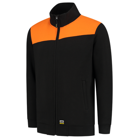Tricorp Sweatvest Bicolor Naden 302014 Black Sweaters BlackOrange / XS,BlackOrange / S,BlackOrange / M,BlackOrange / L,BlackOrange / XL,BlackOrange / XXL,BlackOrange / 3XL