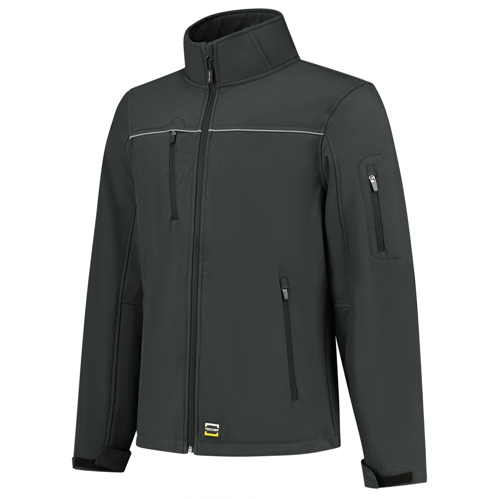 Tricorp Softshell Luxe 402006 Dark Slate Gray Jassen Darkgrey / XS,Darkgrey / S,Darkgrey / M,Darkgrey / L,Darkgrey / XL,Darkgrey / XXL,Darkgrey / 3XL