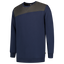 Tricorp Sweater Bicolor Naden 302004 Dark Slate Gray Sweaters InkDarkgrey / XS,InkDarkgrey / S,InkDarkgrey / M,InkDarkgrey / L,InkDarkgrey / XL,InkDarkgrey / XXL,InkDarkgrey / 3XL