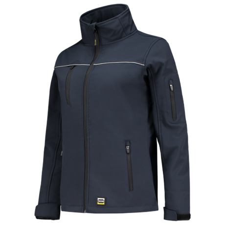 Tricorp Softshell Luxe Dames 402009 Dark Slate Gray Jassen Navy / XS,Navy / S,Navy / M,Navy / L,Navy / XL,Navy / XXL,Navy / 3XL