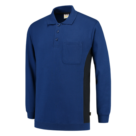 Tricorp Polosweater Bicolor Borstzak 302001 Midnight Blue Sweaters RoyalblueNavy / XS,RoyalblueNavy / S,RoyalblueNavy / M,RoyalblueNavy / L,RoyalblueNavy / XL,RoyalblueNavy / XXL,RoyalblueNavy / 3XL