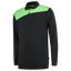 Tricorp Polosweater Bicolor Naden 302004 Black Sweaters BlackLime / XS,BlackLime / S,BlackLime / M,BlackLime / L,BlackLime / XL,BlackLime / XXL,BlackLime / 3XL,BlackLime / 4XL