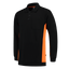 Tricorp Polosweater Bicolor Borstzak 302001 Black Sweaters BlackOrange / XS,BlackOrange / S,BlackOrange / M,BlackOrange / L,BlackOrange / XL,BlackOrange / XXL,BlackOrange / 3XL