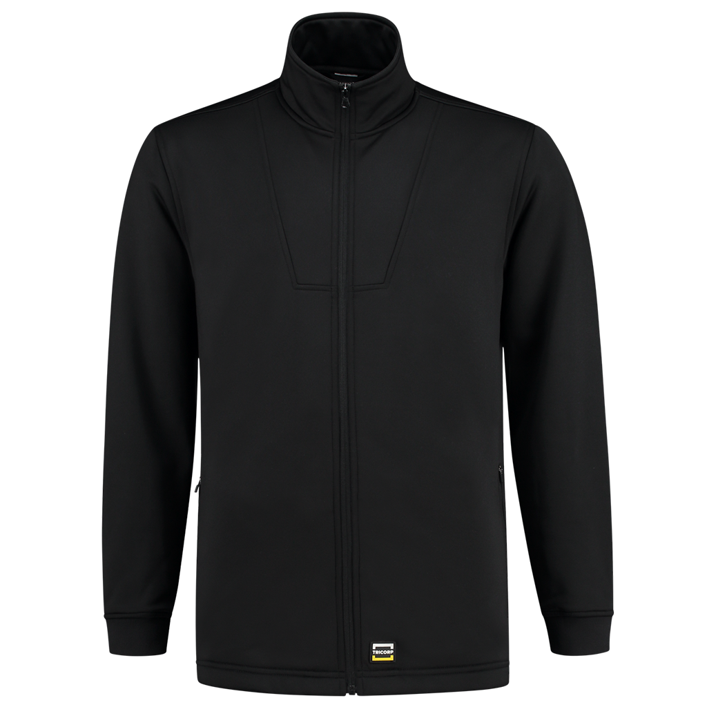 Tricorp Fleece Vest Interlock 302010 Black Sweaters Black / XS,Black / M,Black / S,Black / L,Black / XL,Black / XXL,Black / 3XL