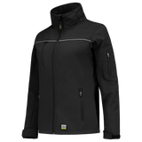 Tricorp Softshell Luxe Dames 402009 Black Jassen Black / XS,Black / S,Black / M,Black / L,Black / XL,Black / XXL,Black / 3XL