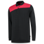 Tricorp Polosweater Bicolor Naden 302004 Black Sweaters BlackRed / XS,BlackRed / S,BlackRed / M,BlackRed / L,BlackRed / XL,BlackRed / XXL,BlackRed / 3XL,BlackRed / 4XL