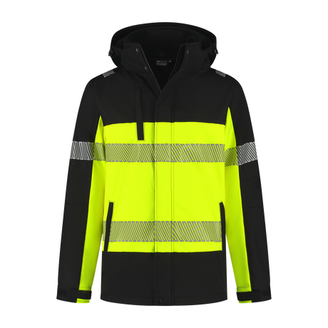 Hinto Unisex Softshell Jacket van Gerecycled Polyester
