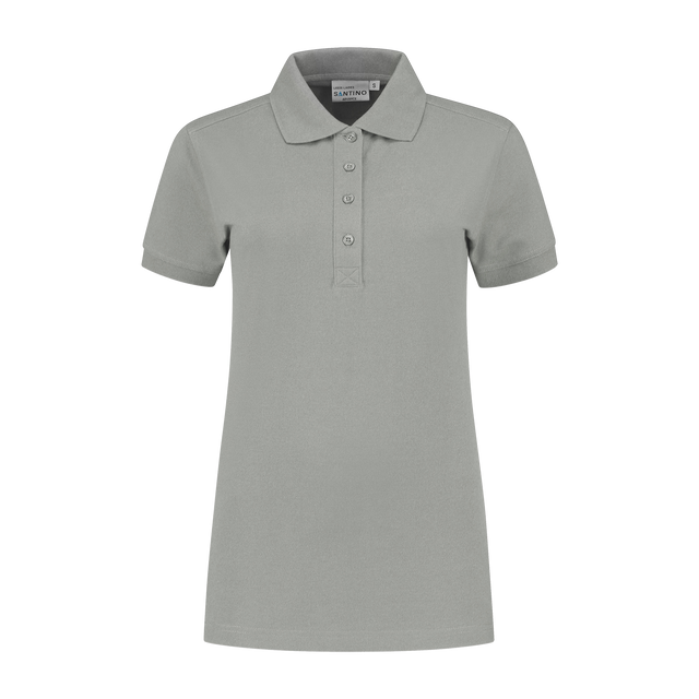 Leeds Dames Poloshirt van Katoen en Polyester