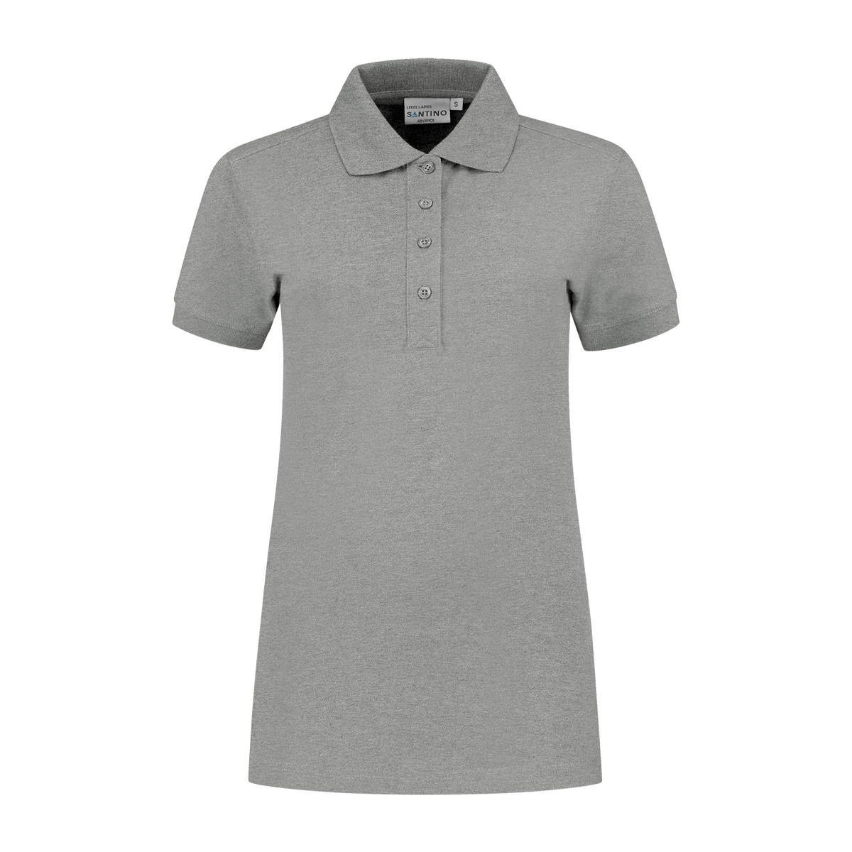 Leeds Dames Poloshirt van Katoen en Polyester