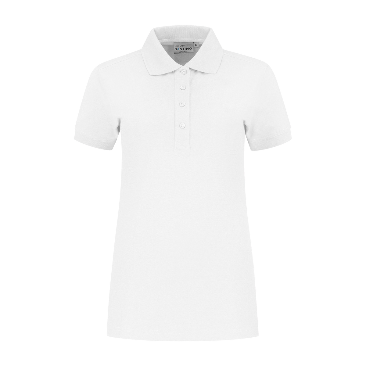 Leeds Dames Poloshirt van Katoen en Polyester