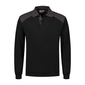Tesla Unisex Polosweater van Katoen en Polyester