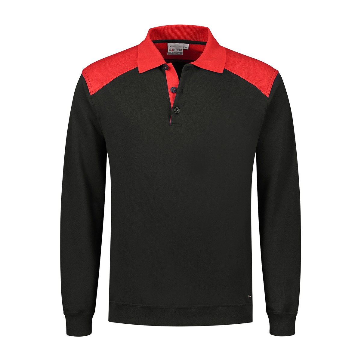 Tesla Unisex Polosweater van Katoen en Polyester