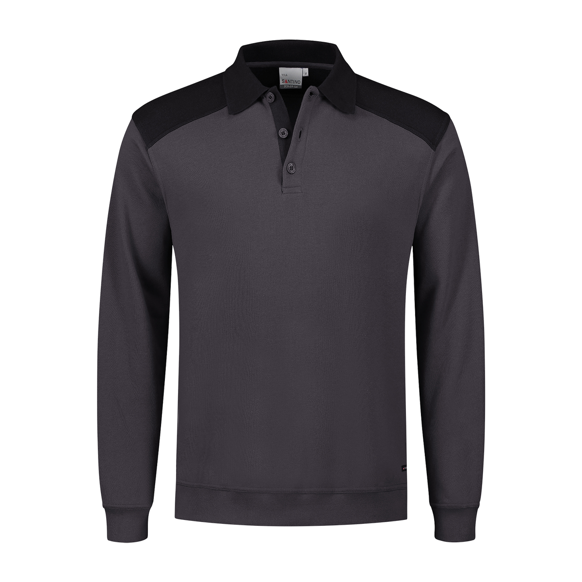 Tesla Unisex Polosweater van Katoen en Polyester