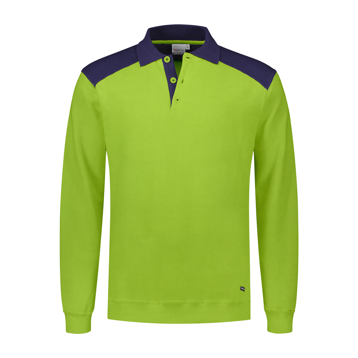 Tesla Unisex Polosweater van Katoen en Polyester