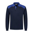 Tesla Unisex Polosweater van Katoen en Polyester