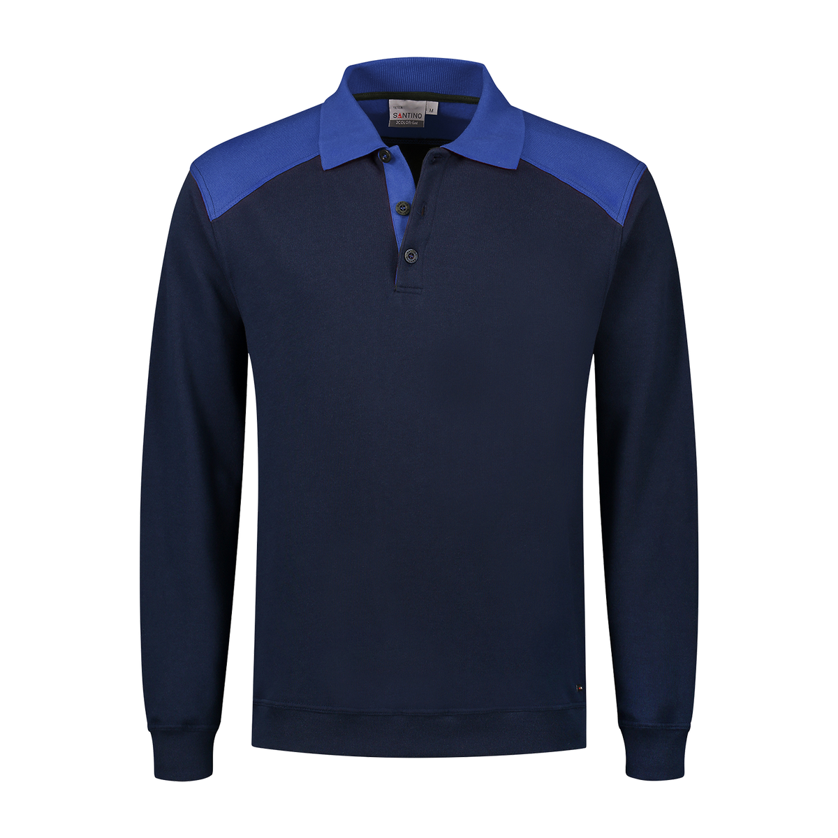 Tesla Unisex Polosweater van Katoen en Polyester