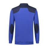 Tesla Unisex Polosweater van Katoen en Polyester