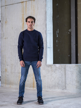 Rio Unisex Sweater van Katoen en Polyester