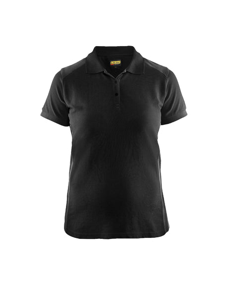 Poloshirt Dames 3390 - Zwart/Donkergrijs