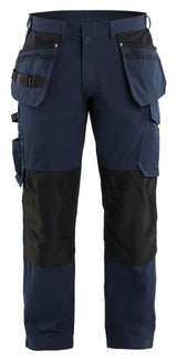 Service Werkbroek 1496 - Donker marineblauw/High Vis Geel