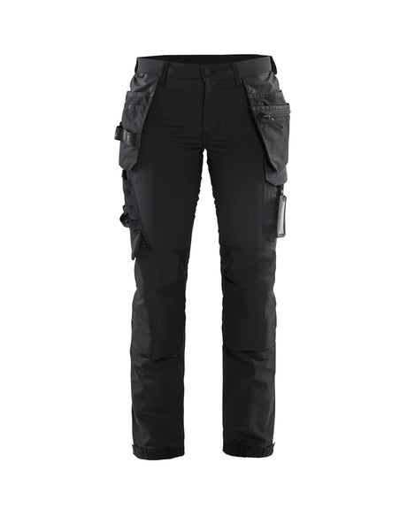 Werkbroek Dames 7192 - Zwart/Donkergrijs