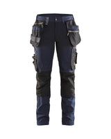 Werkbroek Dames 7115 - Donker marineblauw/Zwart