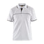Poloshirt 3389 - Wit/Donkergrijs