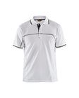 Poloshirt 3389 - Wit/Donkergrijs