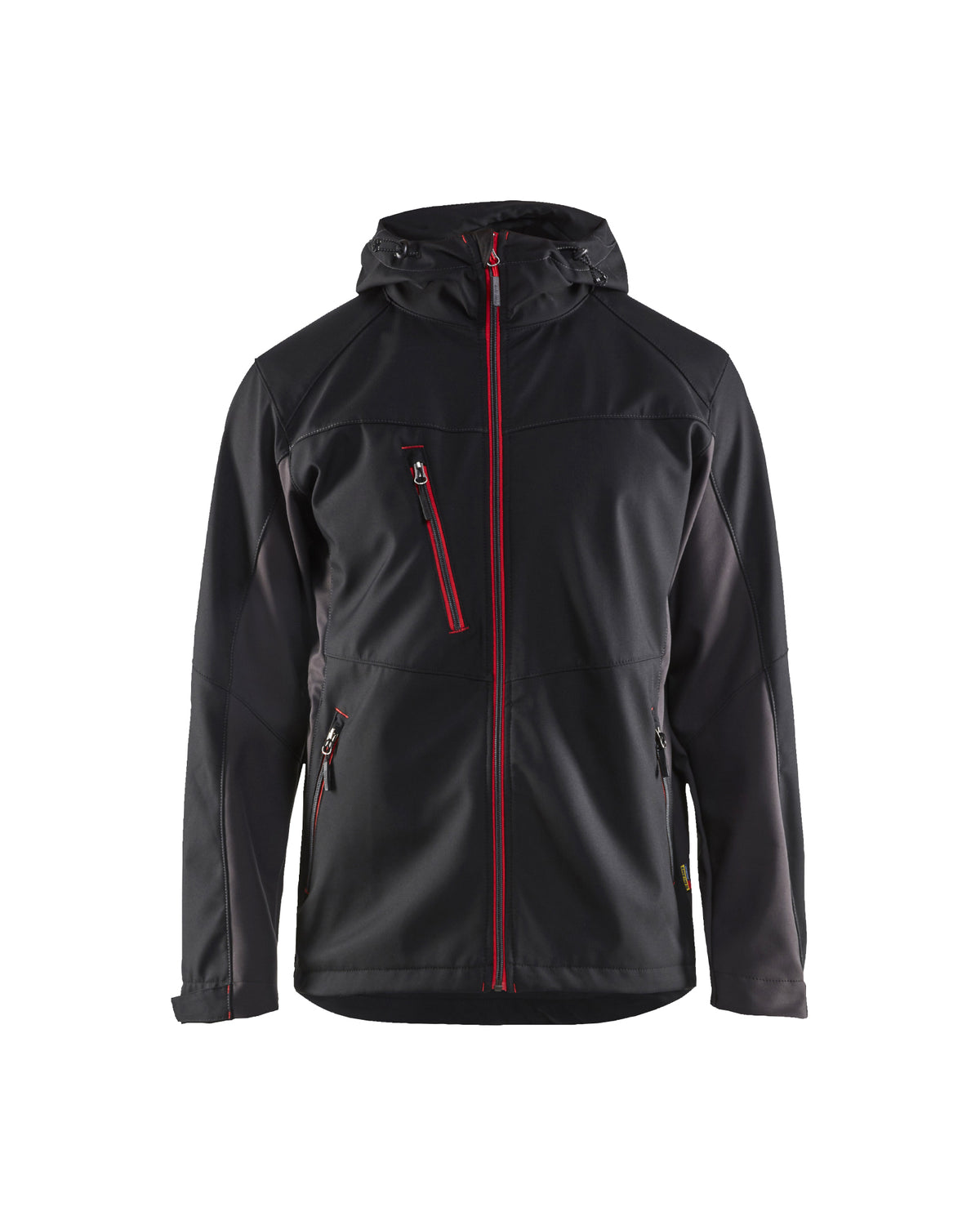 Softshell jack 4753 - Zwart/Rood