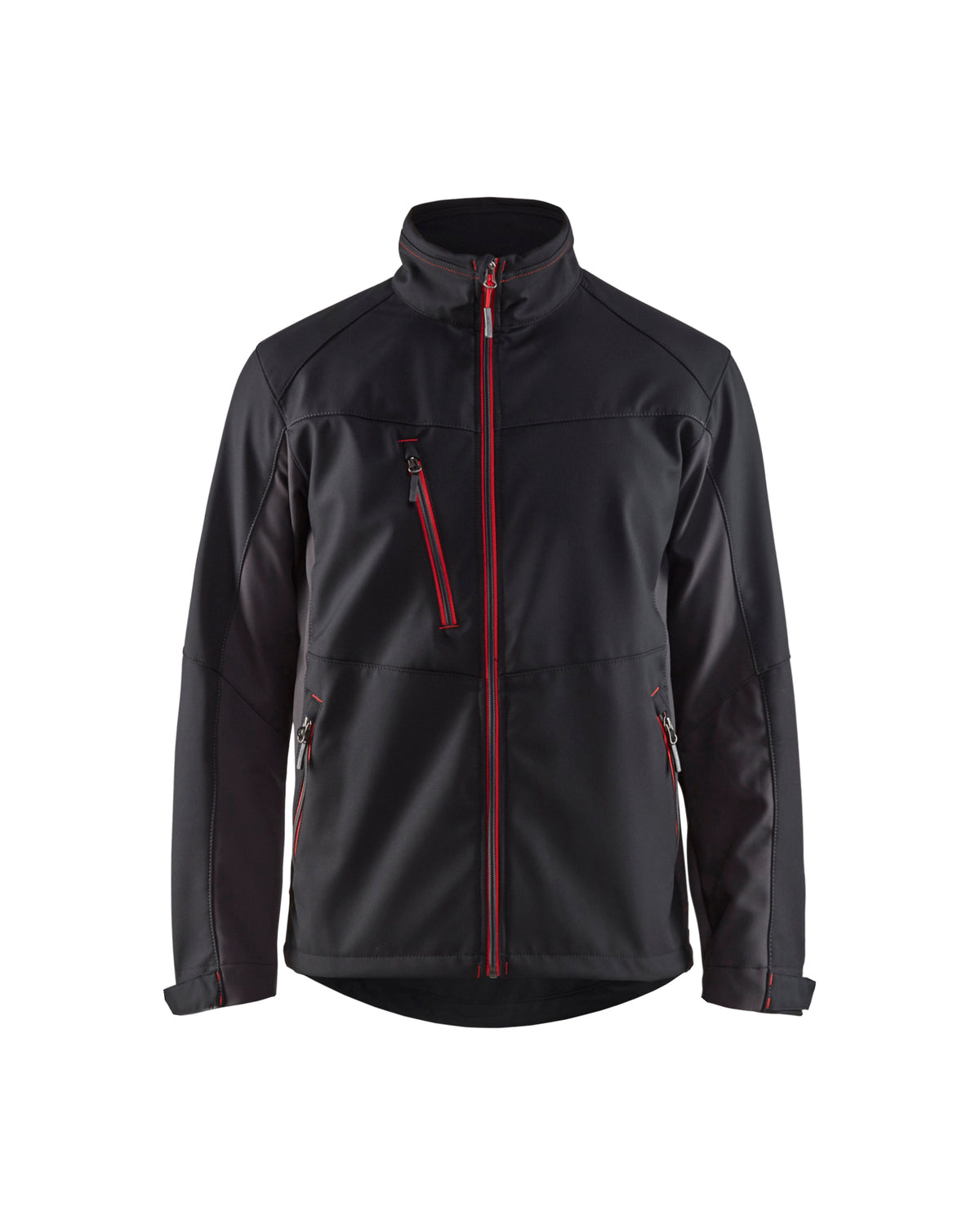 Softshell Jack 4950 - Zwart/Rood