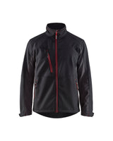 Softshell Jack 4950 - Zwart/Rood