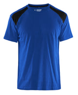 T-shirt Industrie 3379 - Korenblauw/Zwart