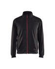 Sweatshirt met rits 3362 - Zwart/Rood