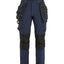 Werkbroek Dames 7121 - Donker marineblauw/Zwart