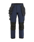 Werkbroek Dames 7121 - Donker marineblauw/Zwart