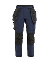 Werkbroek Dames 7121 - Donker marineblauw/Zwart