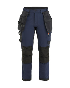 Werkbroek Dames 7121 - Donker marineblauw/Zwart