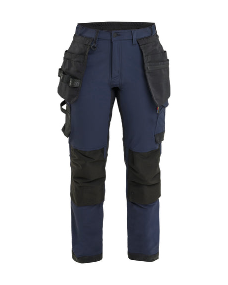 Werkbroek Dames 7121 - Donker marineblauw/Zwart