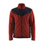 Gebreid Vest 5942 - Gebrand rood/Zwart